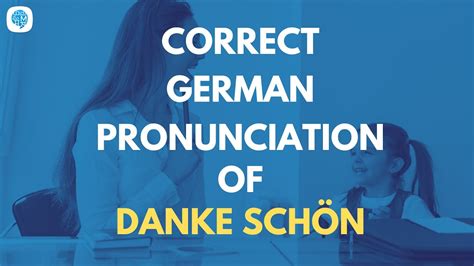 danke schoen pronunciation.